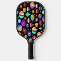 Orbits and Planets Pickleball Paddle