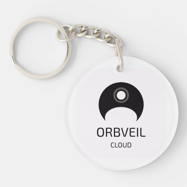 Orbveil Cloud Schlüsselanhänger (Vorderseite)