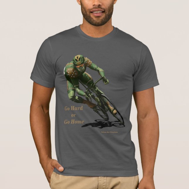 Orc Cyclist Rafting Fantasy Shirts (Vorderseite)