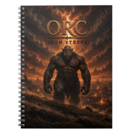 Orc Iron Steppe Dark Cinema Notizblock