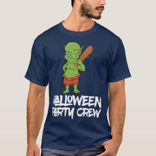 Orc Troll Halloween Matching Costume T-Shirt