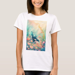 Orca Blumenwelt T-Shirt