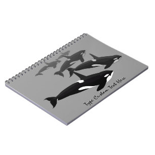 Orca Carnet Personnalisé Killer Whale Journal