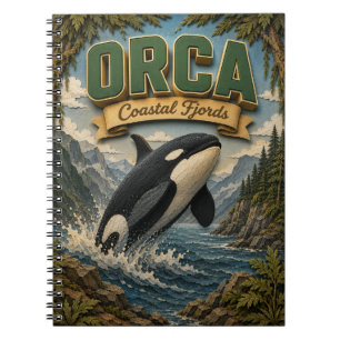 Orca Coastal Fjords POPCUT Notizblock