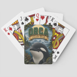 Orca Coastal Fjords POPCUT Spielkarten