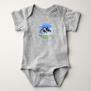 Orca Dreams Baby Bodysuit Strampler