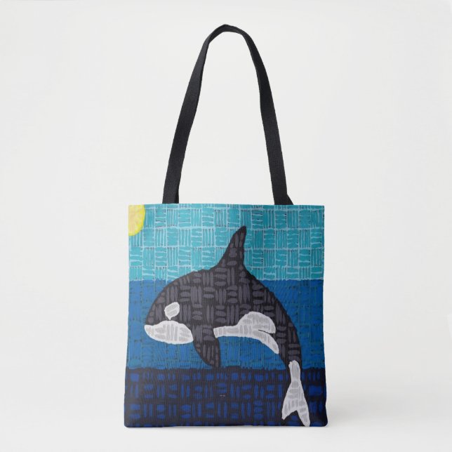 Orca (einzeln) - Tragetasche Tasche (Vorderseite)