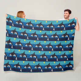Orca - Fleece-Decke Fleecedecke