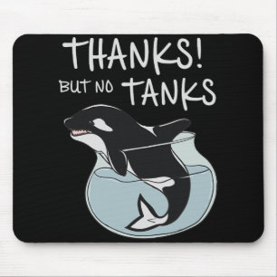 Orca Free Rettet die Wale Sozialkritik Ozean P Mousepad