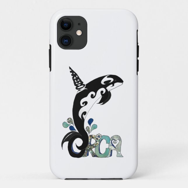 Orca Freedom Art Case-Mate iPhone Case (Rückseite)