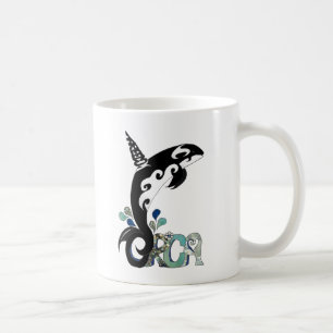 Orca-Freiheitskunst Kaffeetasse