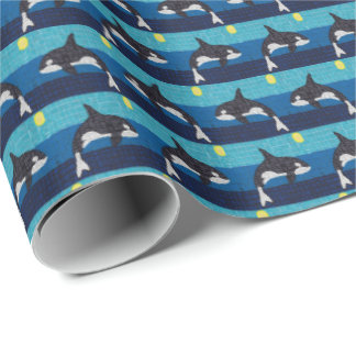 Orca - Geschenkpapier