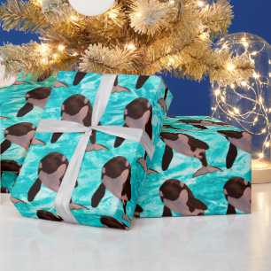 Orca Geschenkpapier