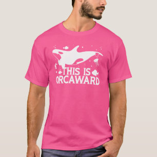 Orca Grafik für Frauen Kinder Whale Swea 17 T-Shirt
