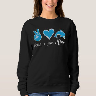 Orca  Graphic For Women Men Kids Whale 19 Sweatshirt