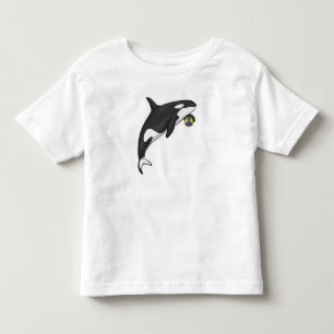 Orca Handball Spieler Handball Kleinkind T-shirt