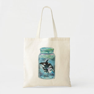 Orca im Jar Tragetasche