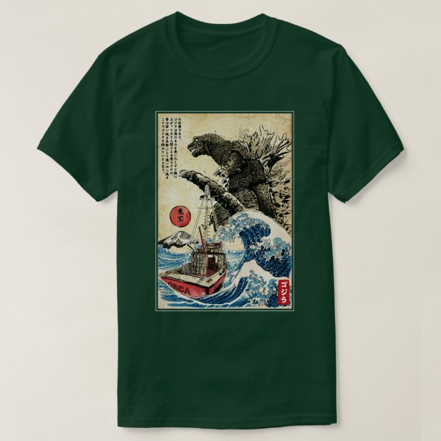 Orca in Japan T-Shirt (Design vorne)