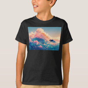 Orca in verzauberten Gewässern T-Shirt
