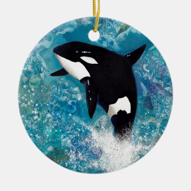 Orca Keramikornament (Vorne)