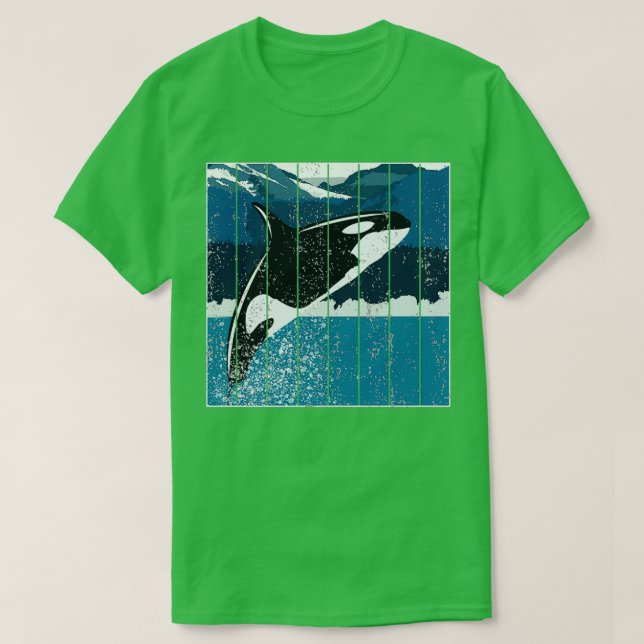 Orca Killer Whale 11 T-Shirt (Design vorne)