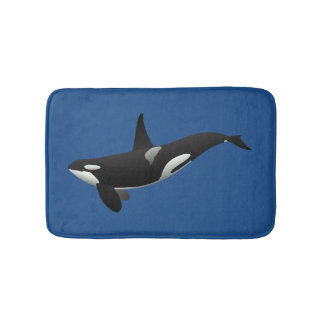 Orca Killer Whale Bath Mat Badematte