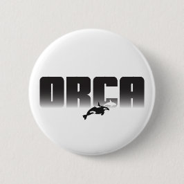 Orca Killer Whale Button