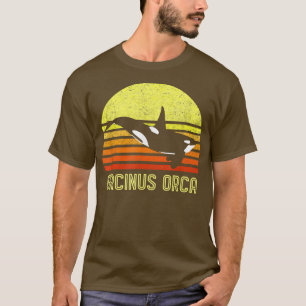 Orca Killer Whale Dolphin Marine Science Biologin T-Shirt