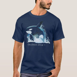Orca Killer Whale Dolphin Marine Science Biologin T-Shirt