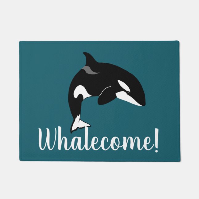 Orca Killer Whale Fußmatte (Vorderseite)