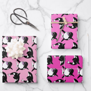 Orca Killer Whale Geschenkpapier Set