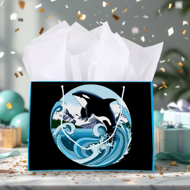 Orca Killer Whale Große Geschenktüte (Von Creator hochgeladen)