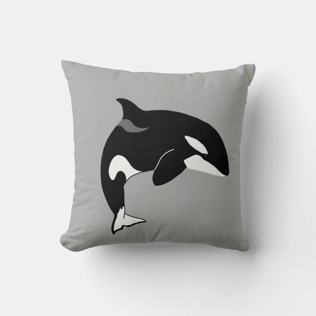 Orca Killer Whale Kissen (Vorderseite)