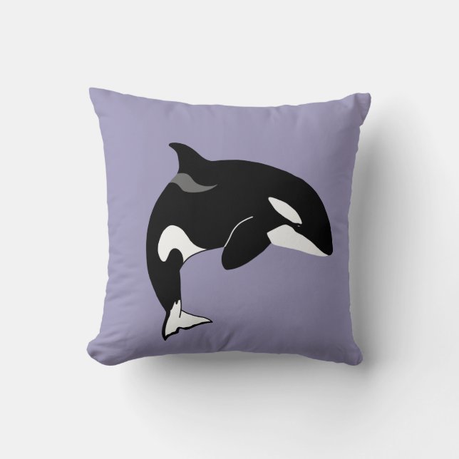 Orca Killer Whale Kissen (Vorderseite)