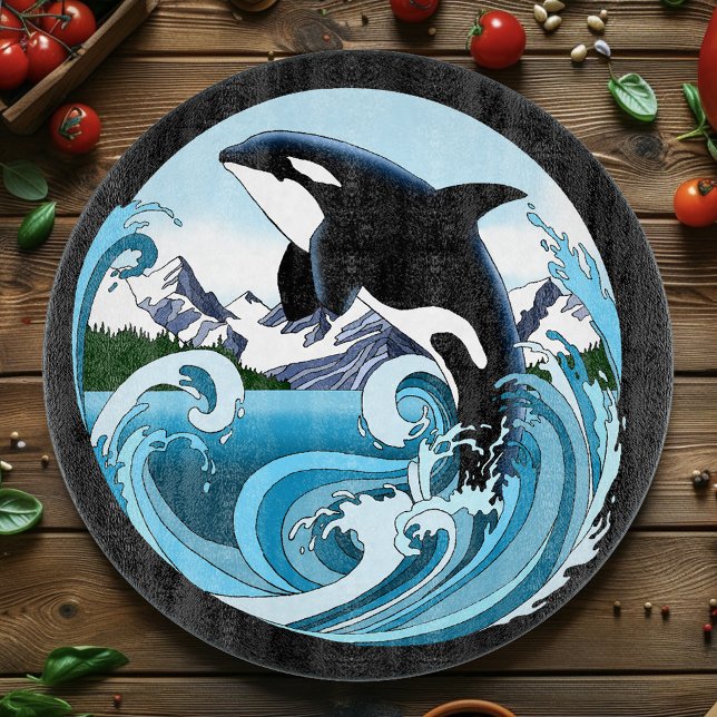 Orca Killer Whale Schneidebrett (Von Creator hochgeladen)