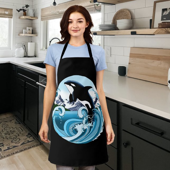 Orca Killer Whale Schürze (Von Creator hochgeladen)