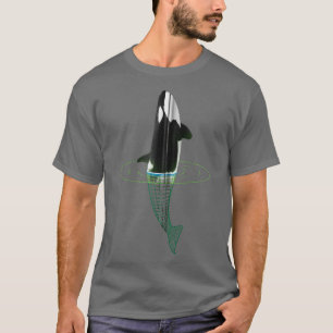 Orca Killer Whale Sea Panda Portal T-Shirt