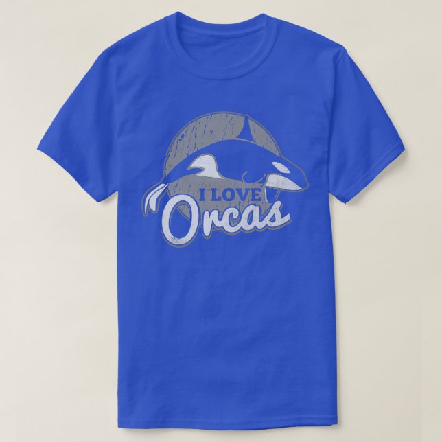 Orca Killer Whale Sea Wolf Ocean T-Shirt (Design vorne)
