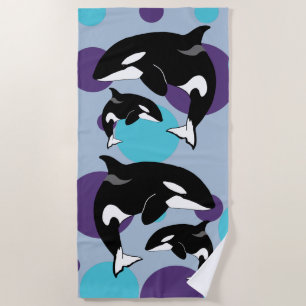 Orca Killer Whale Strandtuch