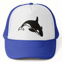 Orca Killer Whale Trucker Hat
