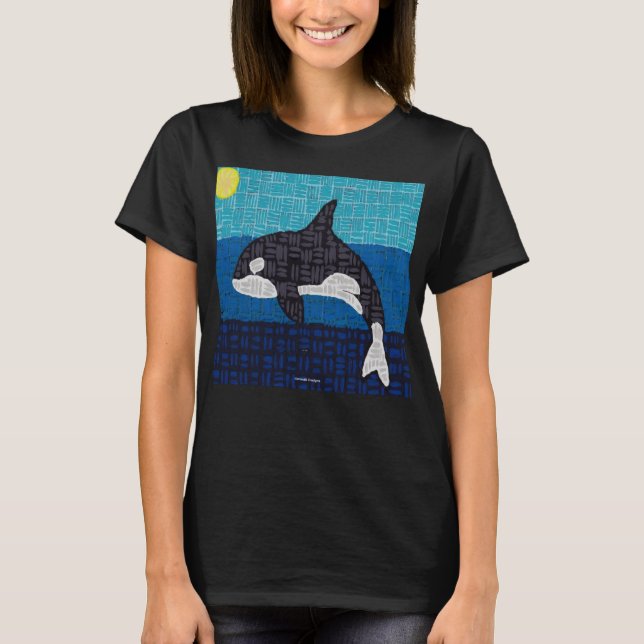 Orca (lebendig) - Basic T-Shirt für Damen (Vorderseite)