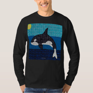 Orca (lebendig) - Langarm-Shirt für Herren T-Shirt
