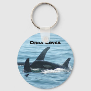 Orca-Liebhaber-Schlüsselanhänger Schlüsselanhänger