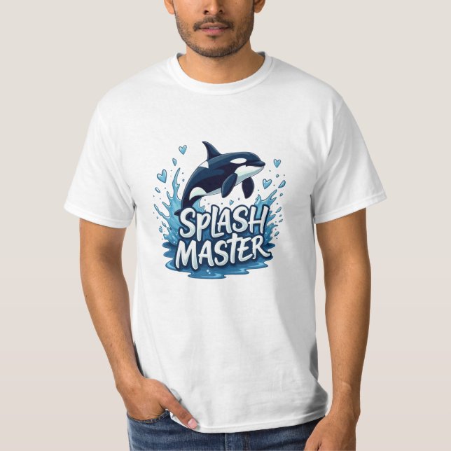 Orca Lovers Idee T-Shirt (Vorderseite)