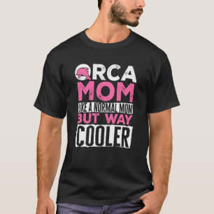Orca Mama Grafik für Frauen Mädchen Mamas Whale Sw T-Shirt