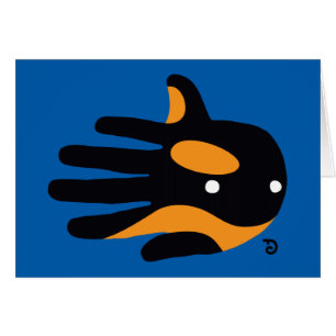 Orca-niedlicher Mörder-Wal-Delphin