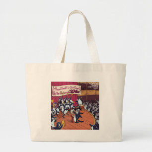 Orca Orchestra Funny Jumbo Stoffbeutel