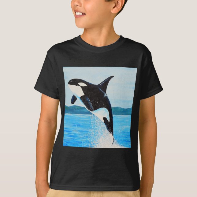 Orca Painting T-Shirt (Vorderseite)