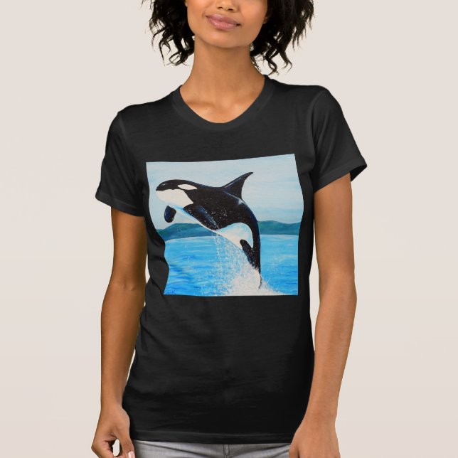 Orca Painting T-Shirt (Vorderseite)
