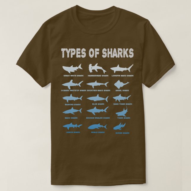 Orca Plush Shark T-Shirt Hai T-Shirt (Design vorne)